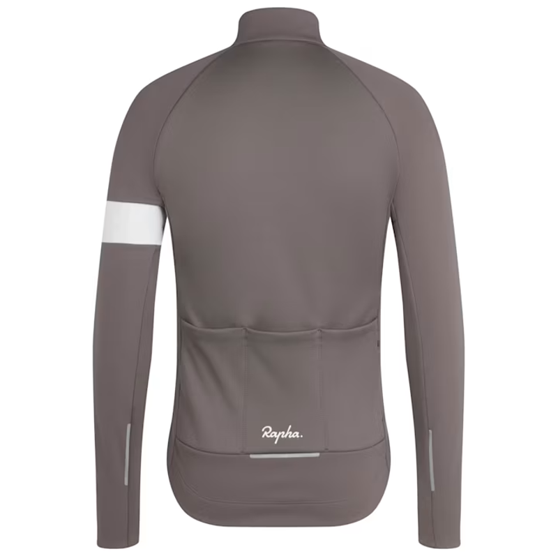 Rapha Men's Core Winter Jacket In Mushroom Grey-1